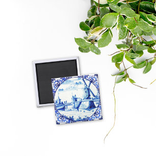 Imã Pintura da Esteira de Vinculação do Azulejo Azul