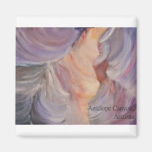 Imã pintura da garganta do antílope no óleo