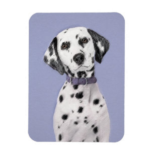 Ímã Pintura Dalmácia - Arte Cachorro Original