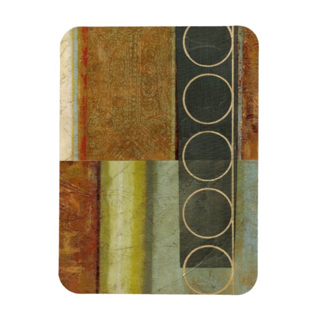 Ímã Pintura de Abstrato multitexturizada pelo Vision S (Vertical)