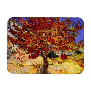 Ímã Pintura de Belas Artes da Árvore Mulberry Vincent