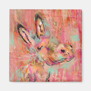 Imã pintura de burro