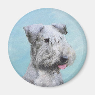 Imã Pintura de Cesky Terrier - Arte de Cachorro Origin