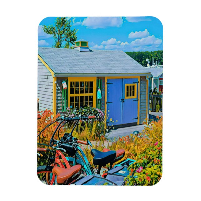 Ímã Pintura de ciclismo incrível (Vertical)