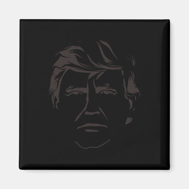 Imã Pintura De Donald Trump (Frente)