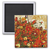 Pintura de Egon Schiele, Campo de Flores