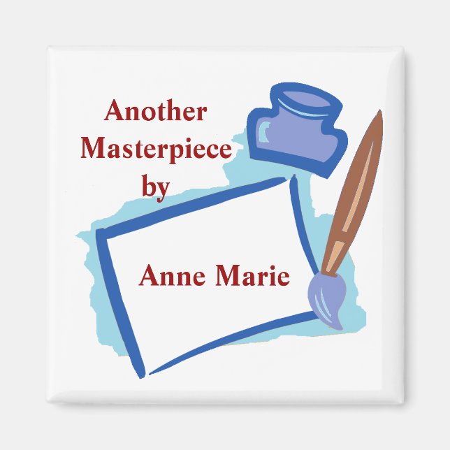 Imã Pintura de ímã personalizado MM06N (Frente)