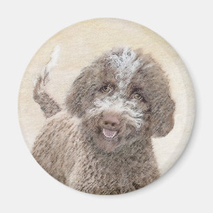 Imã Pintura de Lagotto Romagnolo - Arte de Cachorro Or