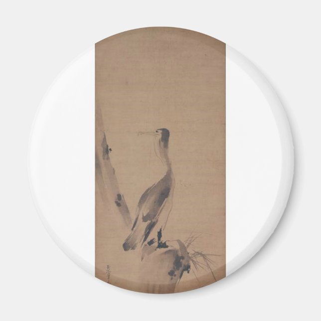 Imã Pintura de Miyamoto Musashi, cerca de 1600 (Frente)