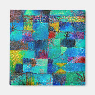 Imã Pintura de Paul Klee, Jardim Terraced