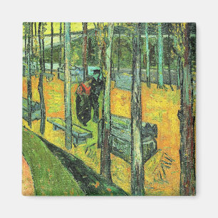Imã Pintura de Van Gogh, Alychamps, outono