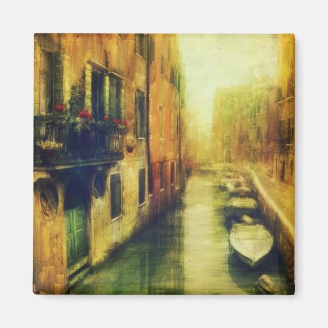 Imã Pintura do Canal de Veneza (Frente)