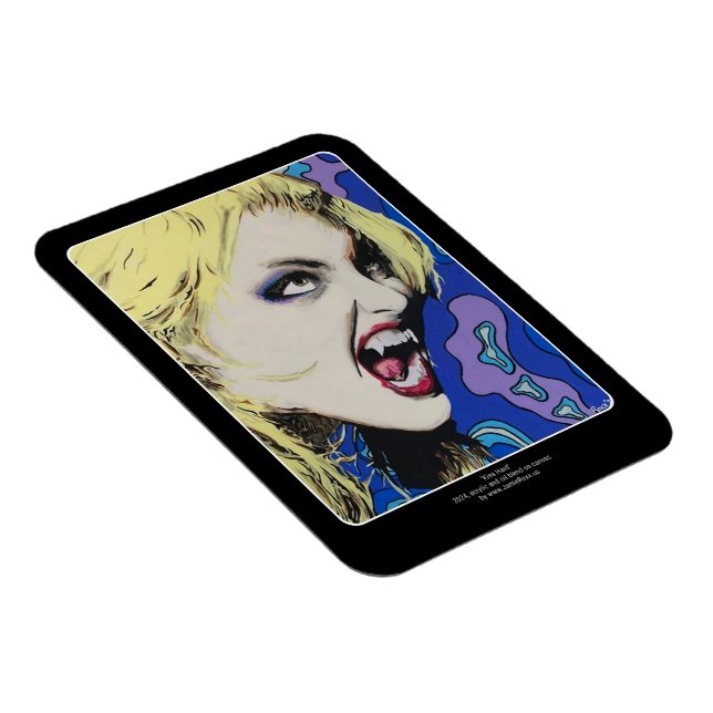 Ímã Pintura do "Duro de Beijo" numa (Lado Direito)