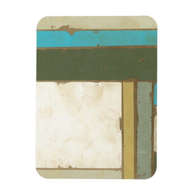 Ímã Pintura do painel meteorológico por Jennifer Goldb (Vertical)