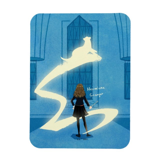 Ímã Pintura do Patrono de Hermione Granger (Vertical)