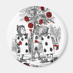 Imã Pintura dos Rosas de vermelho