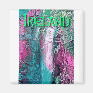 Imã Pintura em cascata da Irlanda