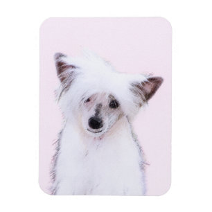 Ímã Pintura em pó chinesa - Arte canina