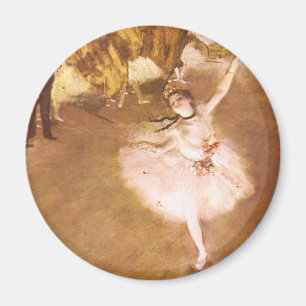 Imã Pintura Familiar da Estrela do Balé Degas
