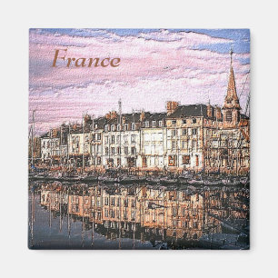 Imã Pintura francesa da foto do porto