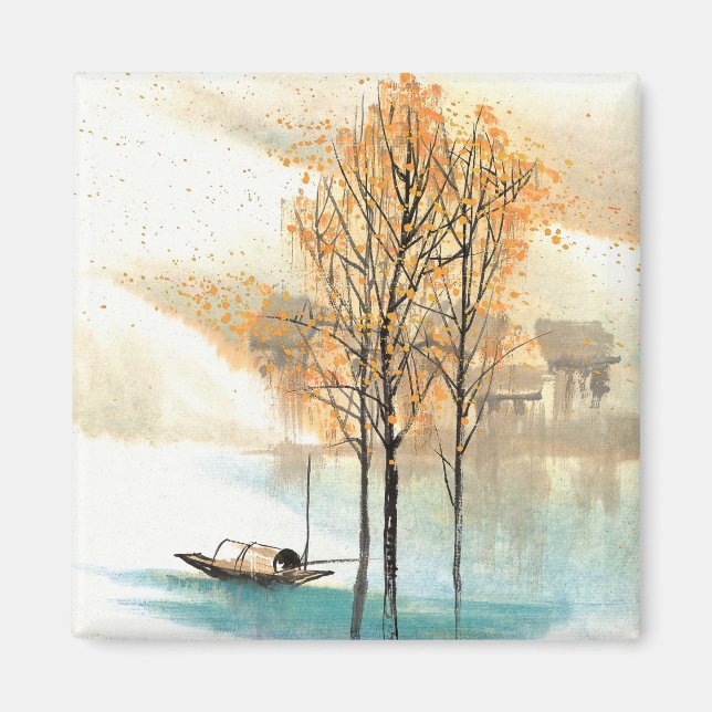 Imã Pintura na Vila Natureza (Frente)