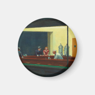 Imã Pintura Nighthawks de Edward Hopper