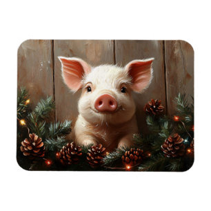 Ímã Pintura russa de Natal bonita