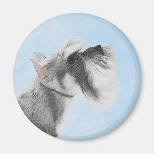 Imã Pintura Schnauzer (Giant, Standard) - Arte Canina