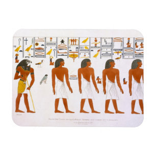 Ímã Pinturas murais dos túmulos dos reis em Thebes,