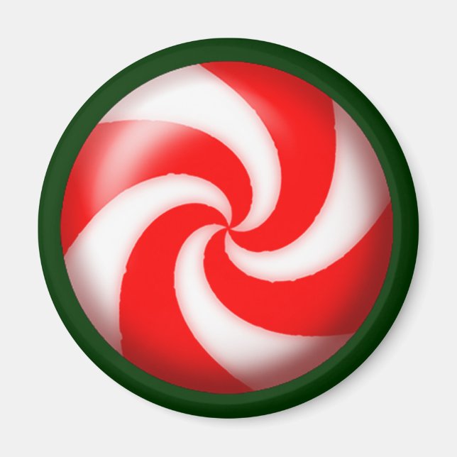 Imã PINWHEEL CANDY by SHARON SHARPE (Frente)