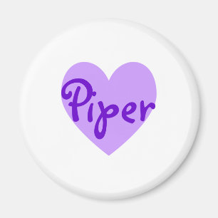 Imã Piper em Roxo