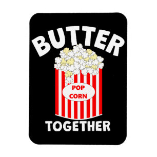 Ímã Pipoca de Filme BUTTER Together