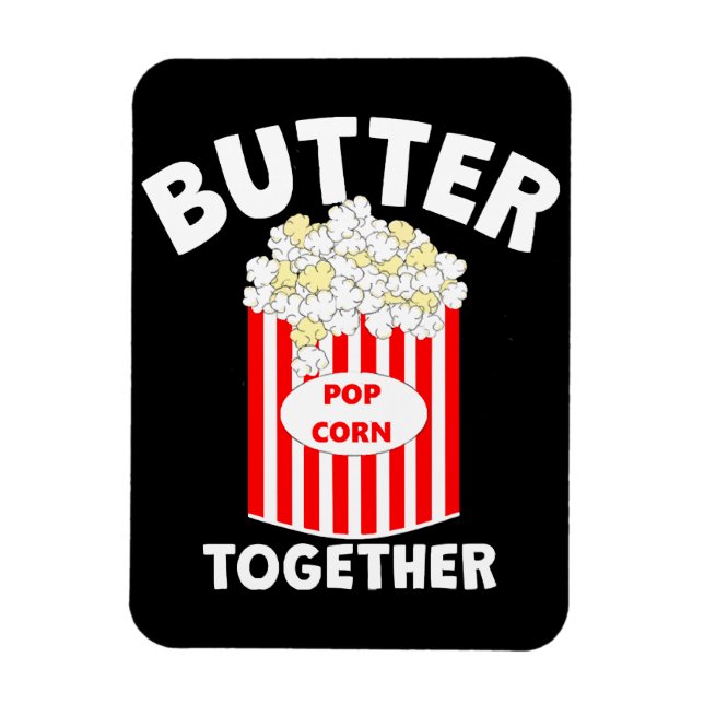 Ímã Pipoca de Filme BUTTER Together (Vertical)