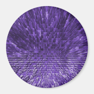 Imã Pirâmide Púrpura......