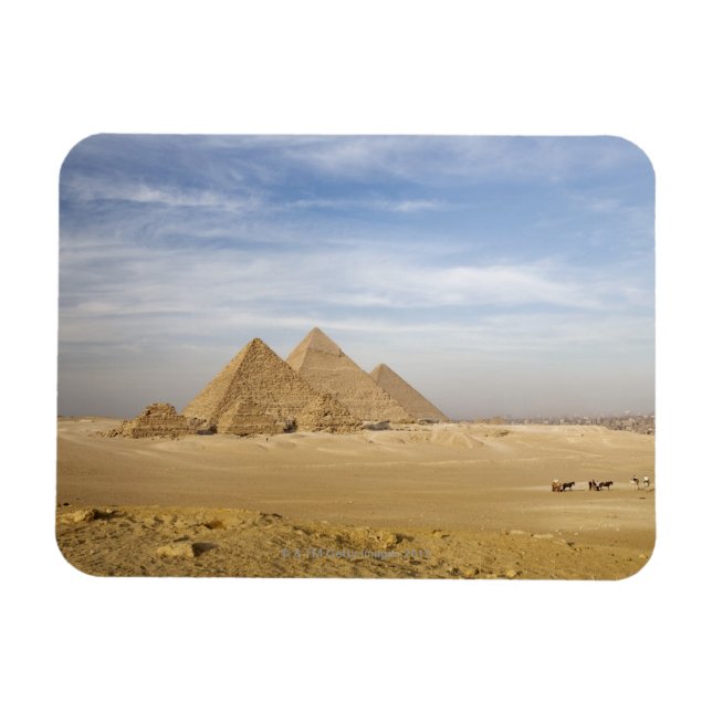 Ímã Pirâmides Cairo, Egito (Horizontal)