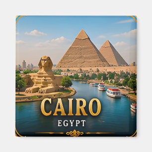 Imã Pirâmides do Cairo e Esplendor Atemporal do Nilo