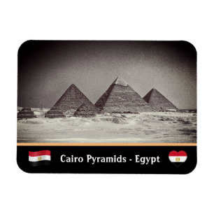 Ímã Pirâmides e Cairo Egípcios - Egito Antigo/UNESCO