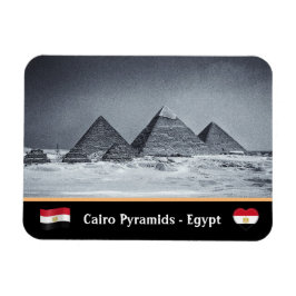 Ímã Pirâmides e Cairo egípcios - Egito antigo/UNESCO