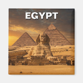 Imã Pirâmides Esfinge do Egito em Giza