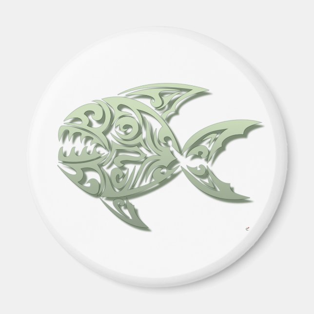 Imã Piranha (Frente)