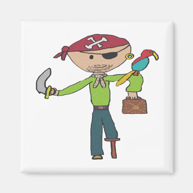 Imã Pirata (Frente)