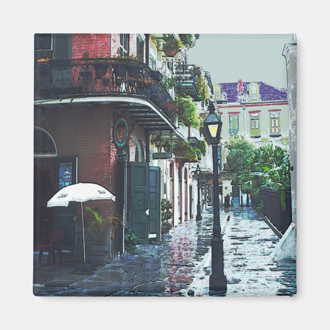 Imã Pirata Beco Na Chuva (Frente)