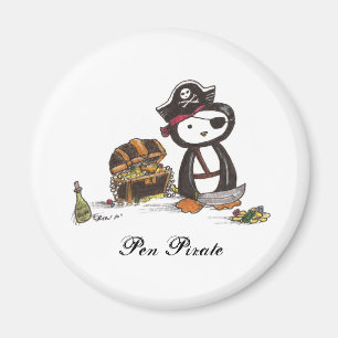 Imã Pirata da caneta
