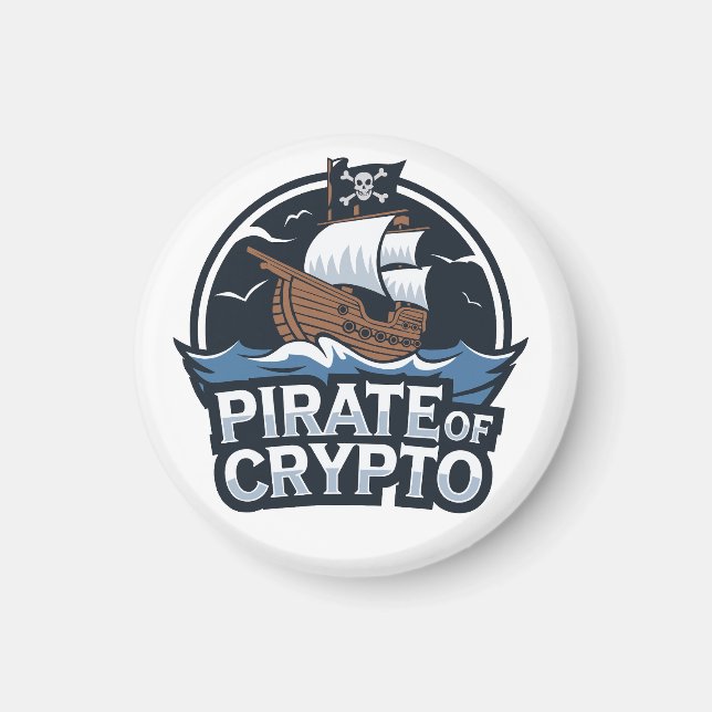 Imã Pirata de Cripto (Frente)