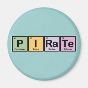 Imã Pirata feito dos elementos