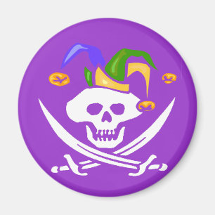 Imã Pirata feliz do carnaval