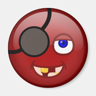 Imã Pirata vermelha