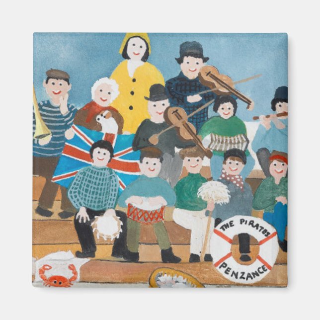 Imã Piratas Antigos da Penzance (Frente)