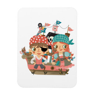Ímã Piratas femininos