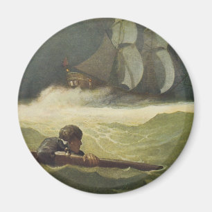 Imã Piratas Vintage, Naufrágio do Covenant por NC Wyet